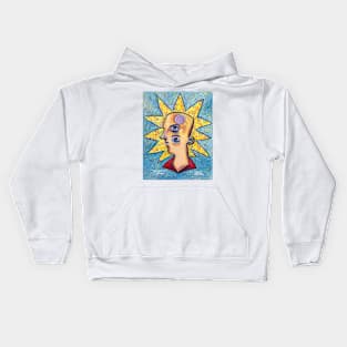 'THE ARTIST'S BRAIN' Kids Hoodie